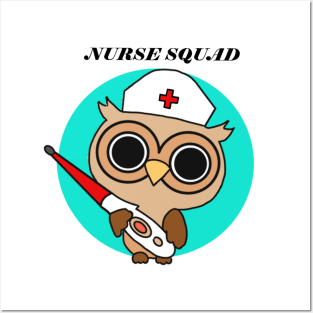 Nurse Squad Posters and Art